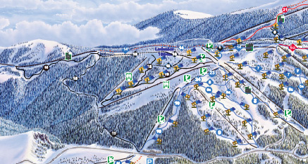 Ski Resort Map